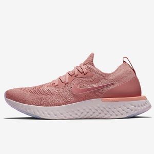NWOT Nike flyknit epic react size 8.5 woman’s